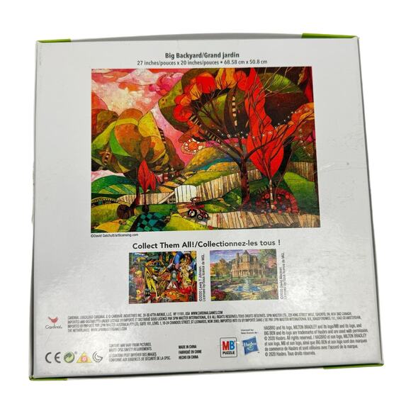 Spinmaster Big Ben Hasbro Big Backyard 750 Piece Jigsaw Puzzle *COMPLETE* - Picture 4 of 6